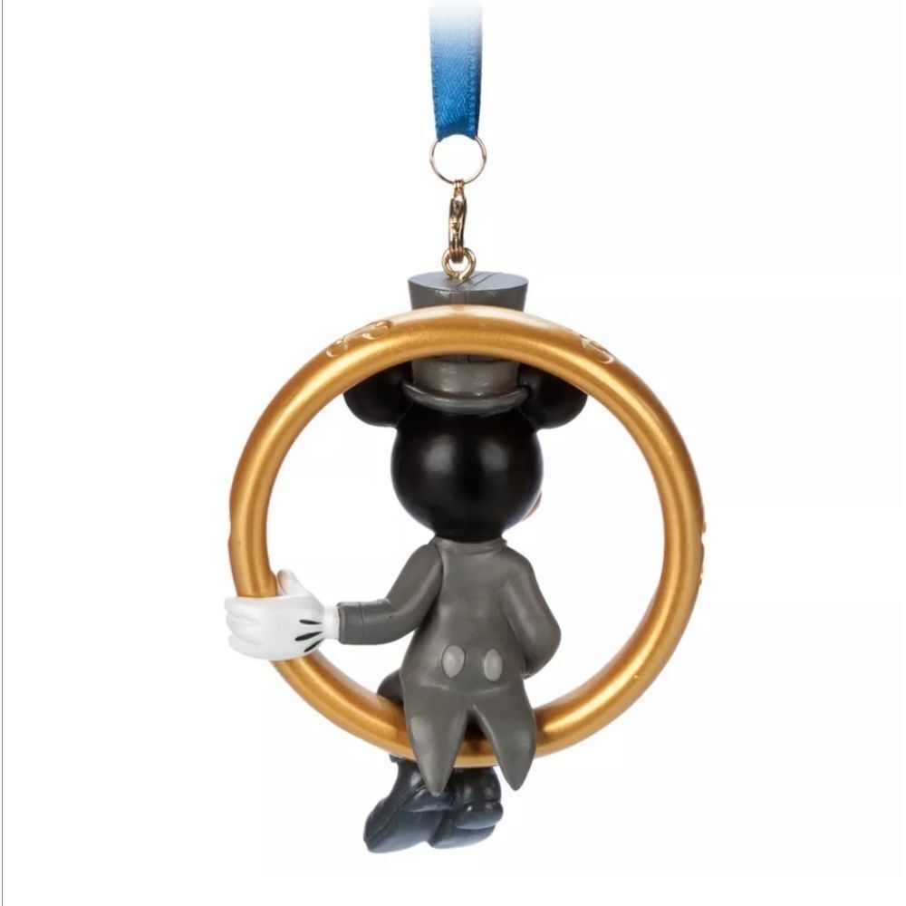 Disney Sketchbook Mickey Mouse Wedding Ring Hanging Ornament - Picture 2 of 11